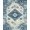 Blue Beige, Pattern 11, variant on ODIKA 8'x10' Washable Area Rug Non-Shedding, Easy Care, Beige Vintage Distressed Boho Ornate Center Geometric Border for King Size Bedroom Under Bed, Master Suite