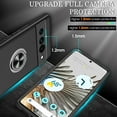 thumbnail image 3 of Pixel 7 Pro Case, Google Pixel 7 Pro Case Shockproof Google Pixel 7 Pro Phone Case with 360° Magnetic Ring Holder Kickstand Phone Case for Google Pixel 7 Pro Black, 3 of 15