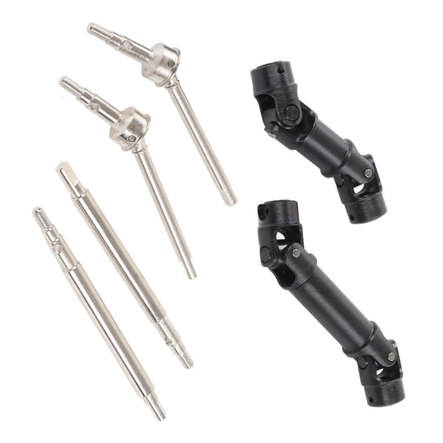Juego CVD delantero y trasero de coche RC con reemplazo de eje de transmisión 1/18, accesorios para vehículos de Control remoto