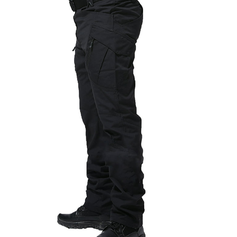 Men's Tactical Pants Plus Size Military Combat Water Resistant Ripstop  Cargo Pants Lightweight Outdoor Quick Dry Hiking Trousers 