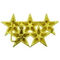 thumbnail image 2 of Five Stars Rhinestones Gold Finished Belt Buckle Blinged Iced Out Hip Hop Rock Style Limited Production, 2 of 2