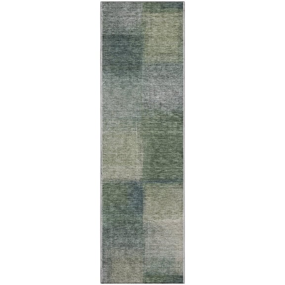 Dalyn Rugs Premium Machine Washable Mayfield AMF742 Olive 2'3" x 7'6" Runner Rug