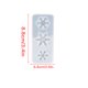 thumbnail image 3 of Inteprter Molde de resina Fundición Moldes de copos de nieve Artesanía DIY Regalos multiusos Molde Colgante Suministros de artesanía de vacaciones tres, Artesanía uno, 02 Inteprter HA059604-04, 3 of 6