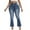 Royal Blue-922, variant on Gocolloa Plus Size Jeans Bootcut Stretchy for Women High Waisted Modern Curvy Flare Trouser Jean Dark Blue 18W