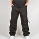 thumbnail image 1 of Pantalones largos para hombre, lisos, multibolsillos, lavados, para exteriores, informales, de algodón puro, 1 of 8