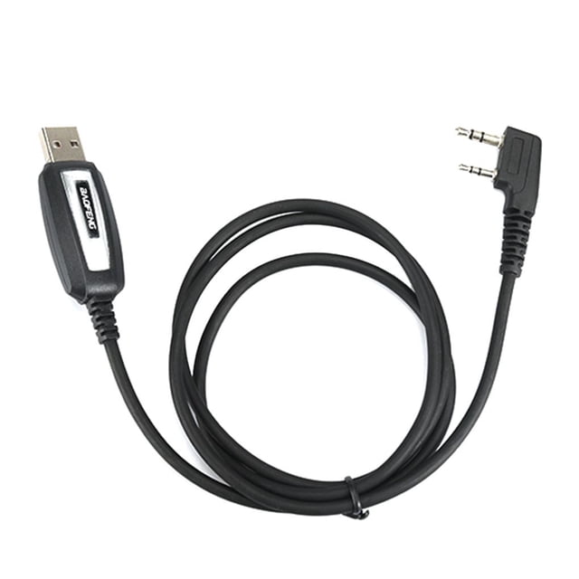 Cable de programación USB Cable de programa para Baofeng UV-5R Radio bidireccional para Kenwood Walkie Talkie seitruly TX0771-00