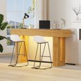 thumbnail image 3 of 63-Inch Long Console Table with Sensor Light, Farmhouse Entryway Table, Wooden Rectangular Sofa Table Behind Couch for Entrance, Hallway, Living Room, 3 of 8