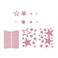 thumbnail image 1 of Bearachild 435 piezas pegatinas luminosas fondos de pantalla fluorescentes estrellas papel adhesivo PVC Pasters tema autoadhesivo calcomanías de Decoración del hogar 77GProsa435pcs, 1 of 6