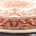 thumbnail image 3 of Safavieh Empire Naira Oriental Wool Area Rug, Ivory/Red, 6' x 6' Round, 3 of 10