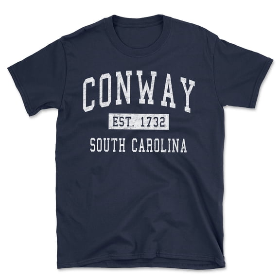 Conway South Carolina Classic Established Men's Cotton T-Shirt