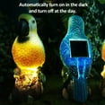 thumbnail image 2 of PMS LED Parrot Figurine Garden Statue, Solar 2 Count, 2 of 6