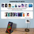 thumbnail image 4 of Estación de carga inalámbrica Revelon de escritorio de 15 W con adaptador USB C de 20 W, 4 of 7