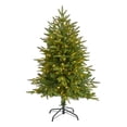 thumbnail image 5 of Nearly Natural 4ft. Colorado Mountain Fir Look Artificial Christmas Tree with 150 Clear LED Lights, 5 of 7
