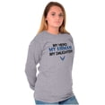 thumbnail image 4 of US Air Force Hero Airman Daughter Long Sleeve TShirt Men Women Brisco Brands L, 4 of 6