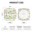thumbnail image 6 of Lsque Happy Easter Printed Square Couch Cushion Covers, Floral Sofa Cushion Covers Replacement, Stretch Couch Covers for Couch-16.9in, 6 of 9