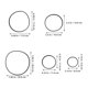 thumbnail image 2 of Moluckfu 2Jgo Flotantes Para Acuáticas En Acuario Anillos Resistentes Negros, 2 of 8