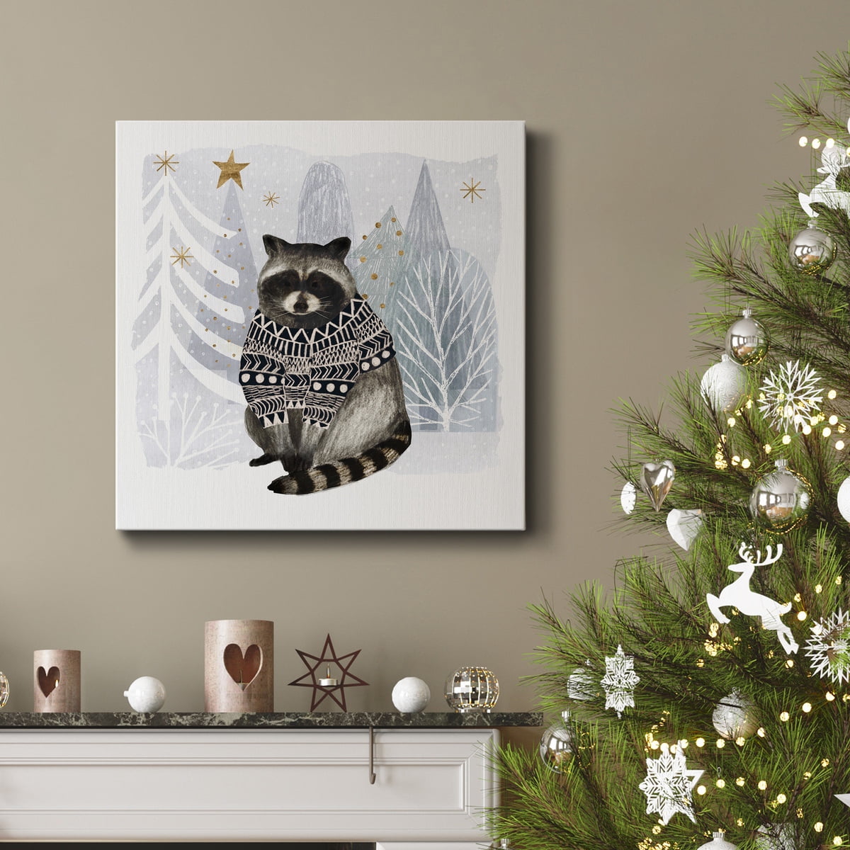Jingle Sleigh - Premium Gallery Wrapped Canvas - Ready to Hang