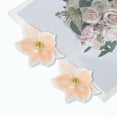 thumbnail image 5 of Unique Bargains 2 Pcs Duckbill Clip Simulated Flower Hair Clips for Women Orange, 5 of 5