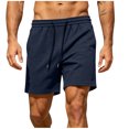 thumbnail image 7 of IhhxPro Big and Tall Men's Athletic Shorts Quick Dry Moisture-Wicking Drawstring Summer Textured Workout Loose Fit Casual Running Gym Training Lightweight Breathable M-3XL, 7 of 7