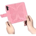 thumbnail image 5 of Compatible with Samsung Galaxy A14 5G Wallet Case for Women, Leather Flip Folio with Kickstand Magnetic and Card Holder Protective Case for Samsung Galaxy A14 5G Butterfly Pink SD, 5 of 13