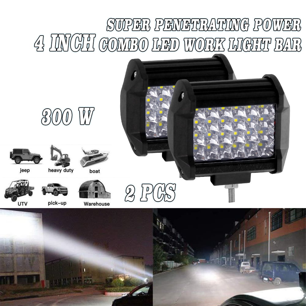 72W Car lights Replacement Boat Spotlight Off-road Driving Accessories 
