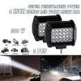 thumbnail image 1 of 2pcs 72W Forth Row LED Light Bar 4 inch Spot Flood Combo Beam LED Driving Lights Off Road Lighting LED Work Lights for Truck Car ATV Boat SUV, 1 of 7