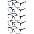 thumbnail image 1 of Gafas de lectura MOZVND Blue Light Blocking 1.5 para hombre x5, 1 of 7