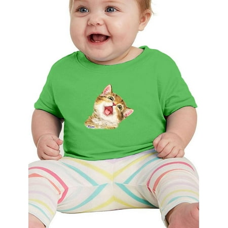 

A Meowing Kitten T-Shirt Infant -Kayomi Harai Designs 18 Months