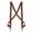 Camel, variant on 1 Pack 1 Inch Wide Elastic Work Suspenders For Men Heavy Duty Side Hook Adjustable Braces Fit Big & Tall Guys Various Classic Tones