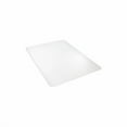 thumbnail image 2 of Lorell Hard Floor Rectangler Polycarbonate Chairmat Hard Floor, Vinyl Floor, Tile Floor, Wood Floor - 60" Length x 46" Width x 0.13" Thickness - Rectangle - Polycarbonate - Clear, 2 of 7
