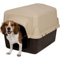 Petbarn Dog House Small Size AllPlastic Construction Rear Air