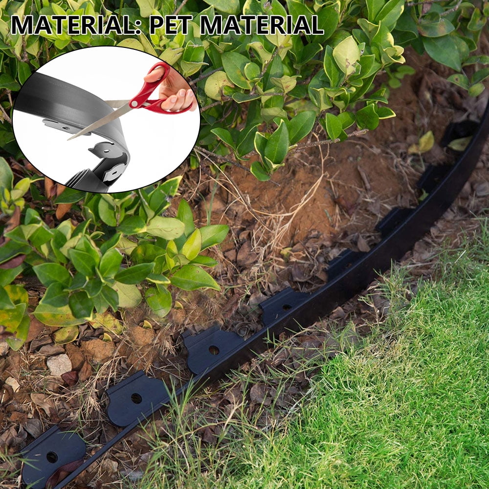 Buy Willstar Flexible Garden Edging, Plastic Garden Edging, Plastic
