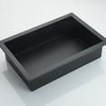 thumbnail image 3 of Naiovety Nicho de ducha empotrado de acero inoxidable de estilo moderno negro para almacenamiento de baño elegante y versátil Juegos de accesorios de baño, 3 of 6
