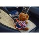 thumbnail image 4 of Accesorios de viaje para perros, cubierta de asiento de coche para perros, cubierta delantera para mascotas para coches, camiones y suvs-Oxford impermeable y nonsli, gris Feliz Sencillez, 4 of 5