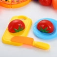 thumbnail image 2 of Juego de Rol YONGSHENG 24 Piezas de Plástico para Cortar Frutas Verduras Pizza Colorido, 2 of 4