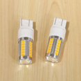 thumbnail image 3 of Bombillas LED Ámbar Amarillo YONGSHENG 7443 T20 900 Lúmenes Luz de Señales de Giro Luz de Freno y Estacionamiento, 3 of 3