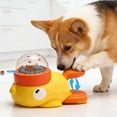 thumbnail image 6 of Interactive Dog Toys Food Puzzle Slow Feeder, Cat Treat Dispenser Toy, Duck-Shaped Enrichment Toy for Small Medium Dogs and Cats, Press Tail to Rotate & Release Snacks, 6 of 8