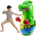 thumbnail image 1 of Saco de boxeo inflable SYNCFUN T-Rex Dinosaur para niños, 1 of 8
