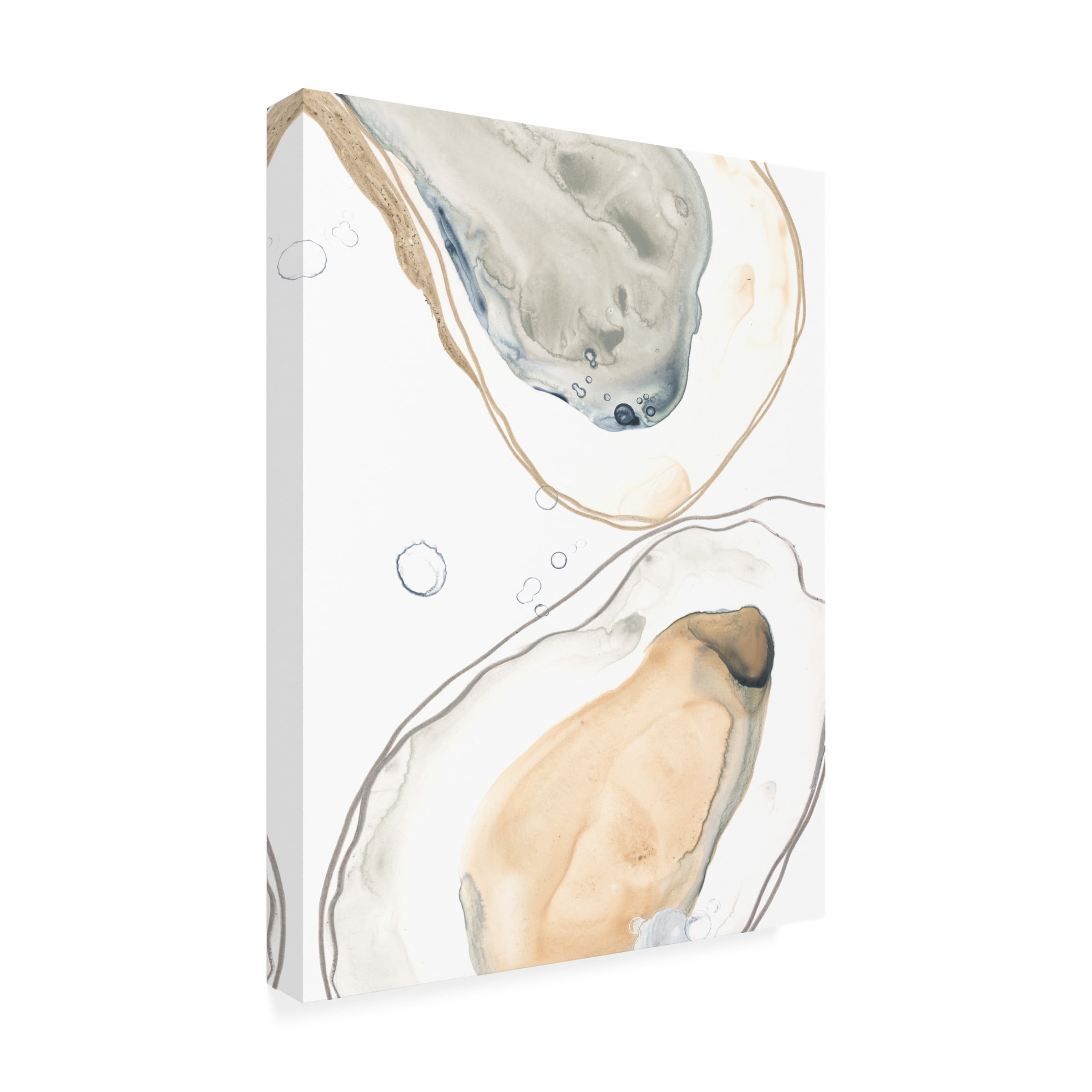 June Erica Vess 'Ocean Oysters IV' Canvas Art