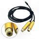 thumbnail image 5 of Type-C USB C to Dual RCA Female AV o Video Signal Lead Cord Adapter, 5 of 5