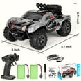 thumbnail image 5 of VKFVKF Remote Control Car, RC Car for Kids, RC Monster Truck with Lights & Headlights,All Terrain Off Road Vehicle, Gift for Boys/Girls Age 4+, 5 of 8