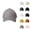 Grey, variant on Oversized Structured Baseball Cap for Big Head Adjustable Dad Hat for Men Women