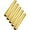 Gold, variant on Bocianelli 5 Pcs Track Batons for Relay Aluminum Running Field Race Batons for Students, Office, Clark, Outdoor