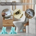 thumbnail image 6 of JilgTeok Set of 2 Frog Toilet Bolt Caps Cute Toilet Bolt Covers Screw Cover Caps Adorable Bathroom Decor Easy To Install decoration ornaments, 6 of 6