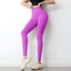 thumbnail image 1 of MKLEKYY Leggings para mujer Leggings de yoga de cintura media para mujer Pantalones de entrenamiento para correr, 1 of 4