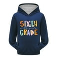 thumbnail image 6 of Ruyang Back to School Clothes for Teen Girls 6th Grade Hoodies Boys First Day of School Pullover Hoodie Cute Sweatshirt, 6 of 7