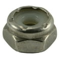 thumbnail image 1 of #6-32 18-8 Stainless Steel Coarse Thread Nylon Insert Lock Nuts LNSS-122, 1 of 1
