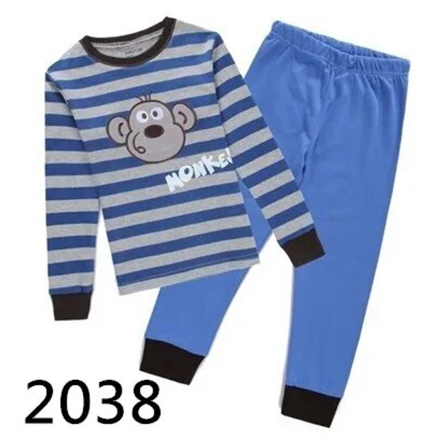 Dino-Conjunto de ropa de dormir para niños, 2, 3, 4, 5, 6 y 7 años, 100% algodón, camisetas y pantalones