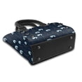 thumbnail image 3 of Lsque Night Forest Wolf Pattern Leather Rivet Shoulder Bag – Elegant Genuine Leather & Microfiber PU Crossbody with Detachable Adjustable Strap, 3 of 5