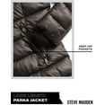 thumbnail image 4 of Steve Madden Women's Faux Fur Lining Winter Coat - Long Length Quilted Parka Jacket for Women (S-3X), 4 of 7